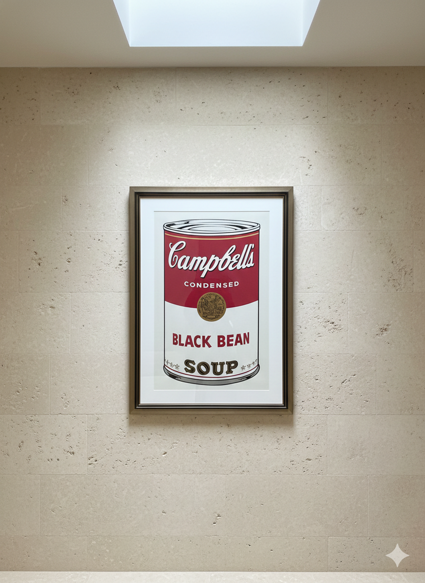 Campbell Soup 1 Black Bean Soup, 1968